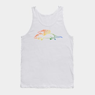 Rat Dragon 2 (Rainbow Version) Tank Top